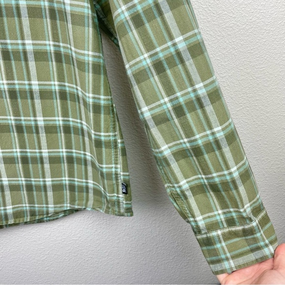 Mountain Hardwear Men's Large Plaid Collared Shirt Big Cottonwood Long Sleeve - Picture 5 of 16
